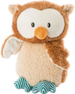 NICI Kuscheltier Baby-Eule Owlino 40 Cm Mit Drehbarem Kopf