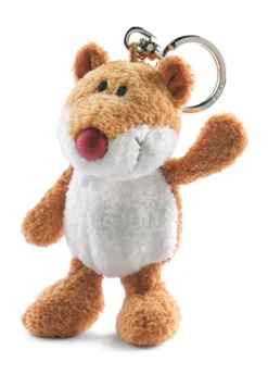 Nici 23566 Schlüsselanhänger Hamster 10cm Plüsch Bean Bags