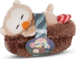 NICI Eule Owluna 12cm Schlafend Im Nest