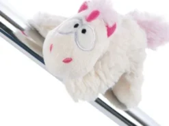 MagNICI GREEN Plüschmagnet Magnettier Einhorn Theodor Mit Schneeanzug, 12 Cm (48161)
