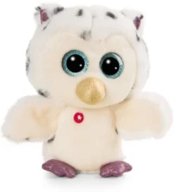 NICI Glubschis Schlenker Eule Ulula GREEN, 15 Cm (47687)