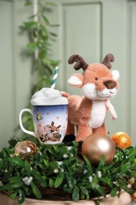 NICI Rentier Jonte GREEN, Schlenker, 25 Cm (48314) 2 NICI Rentier Jonte GREEN, Schlenker, 25 Cm (48314) – Bild 2