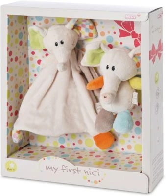 NICI Elefant Dundi Schmusetier, 18 Cm + Schmusetuch (47768) 1 NICI Elefant Dundi Schmusetier, 18 Cm + Schmusetuch (47768)