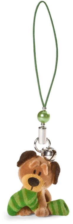 Nici 32383 Beautys Handyanhänger Hund Mini Filou Beflockt Ca 10cm