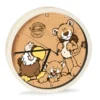 Nici 33740 Wanduhr Geier, Löwe Und Löwenbaby Wild Friends Wild Adventure
