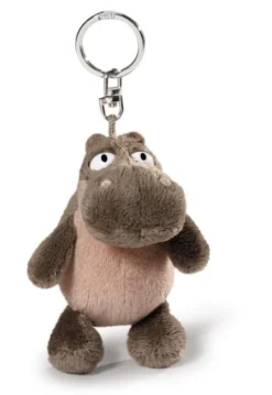 Nici 38614 Schlüsselanhänger Nilpferd Balduin Ca 10cm Plüsch Kuscheltier