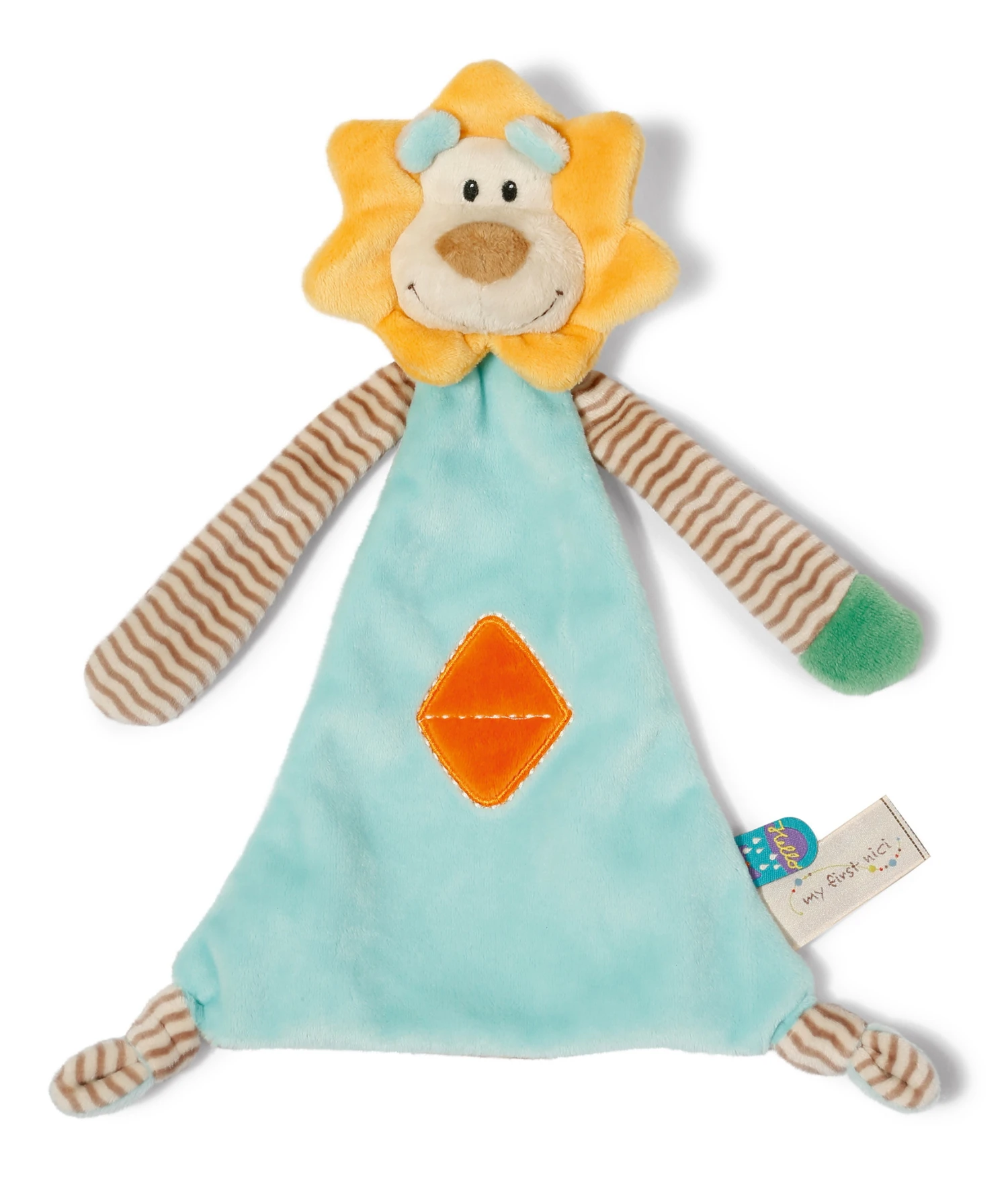 Nici 39713 Schmusetuch Schnuffeltuch Löwe Lumba 25cm My First Nici Plüsch 2 Nici 39713 Schmusetuch Schnuffeltuch Löwe Lumba 25cm My First Nici Plüsch – Bild 2