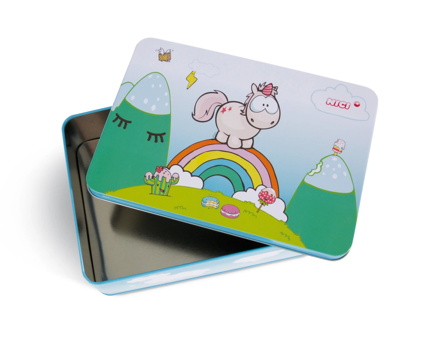 Nici 42459 Keksdose Plätzchendose Einhorn Theodor & Friends 21,5cm 2 Nici 42459 Keksdose Plätzchendose Einhorn Theodor & Friends 21,5cm – Bild 2