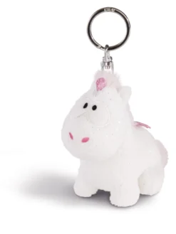 Nici 43250 Schlüsselanhänger Einhorn-Baby Theofina Glitzernd Sitzend Ca 10cm Plüsch