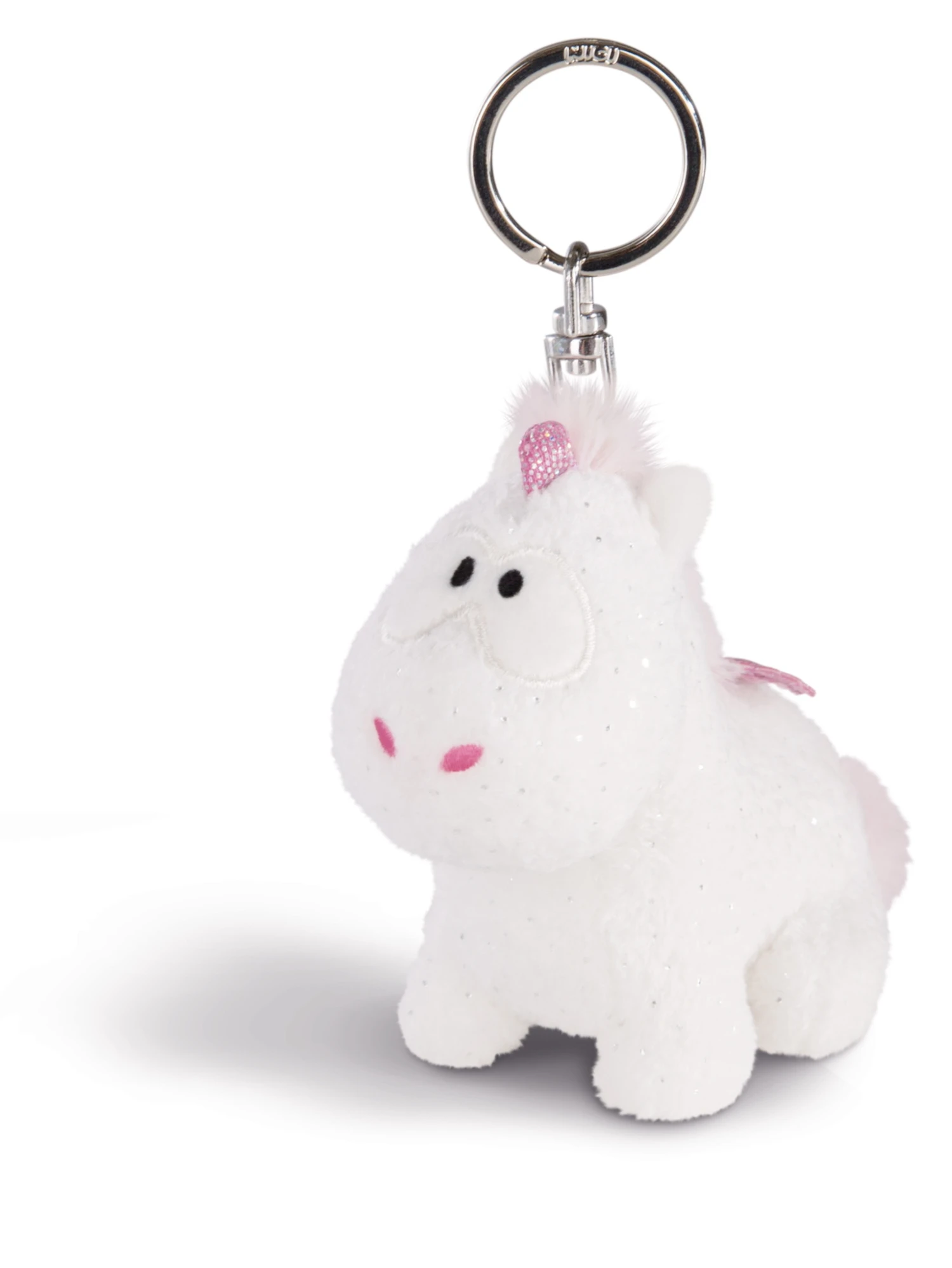 Nici 43250 Schlüsselanhänger Einhorn-Baby Theofina Glitzernd Sitzend Ca 10cm Plüsch 1 Nici 43250 Schlüsselanhänger Einhorn-Baby Theofina Glitzernd Sitzend Ca 10cm Plüsch
