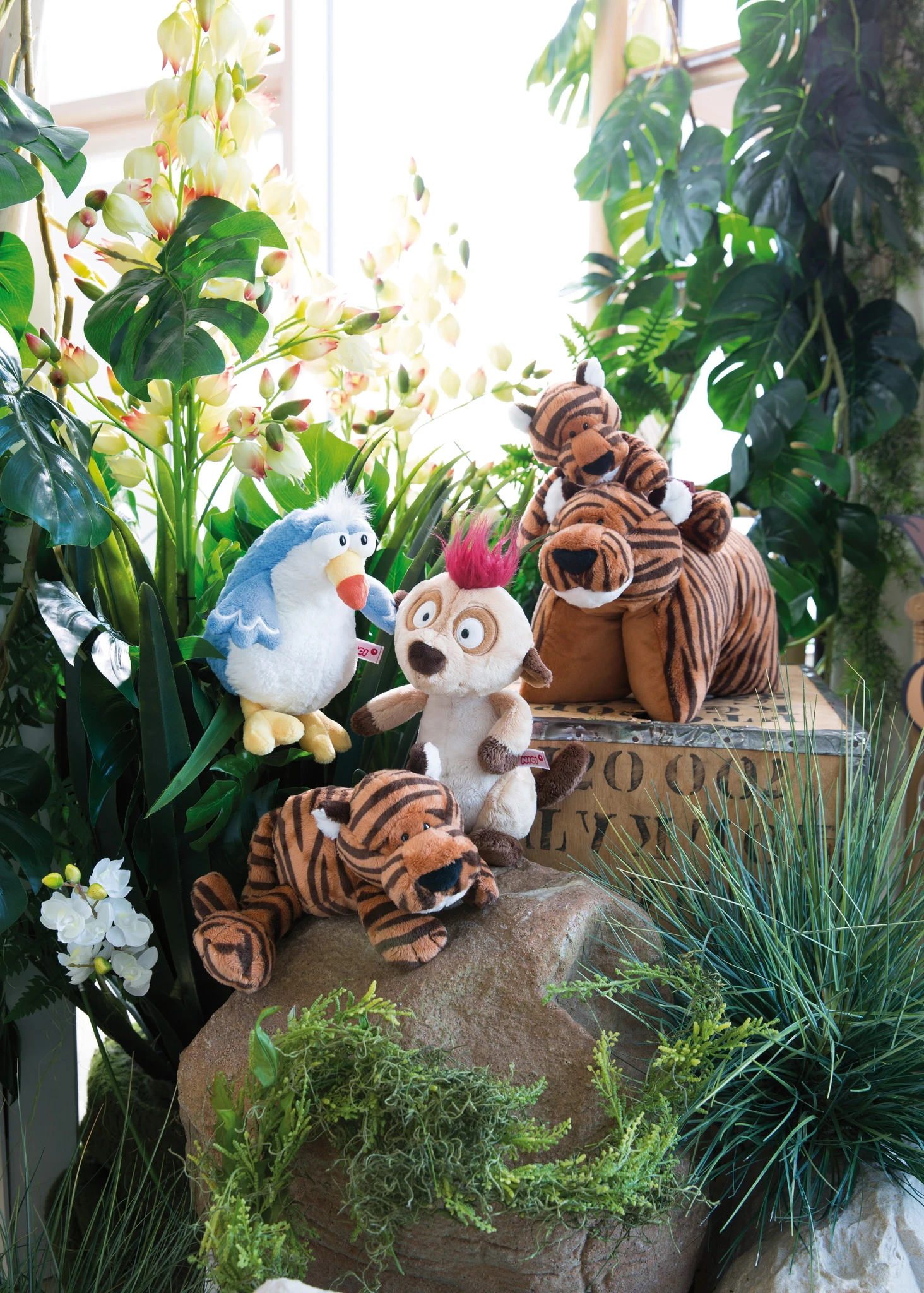 Nici 43896 Ara Jungle Dan Ca 20cm Wild Friends Plüsch 2 Nici 43896 Ara Jungle Dan Ca 20cm Wild Friends Plüsch – Bild 2