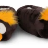 Nici 44132 Hausschuhe FelsenPinguin Frizzy Figürlich Plüsch Gr 34-37 (M)