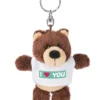 Nici 44717 Schlüsselanhänger Bär Mit T-Shirt Ca 10cm - I (herz) YOU Love Liebe