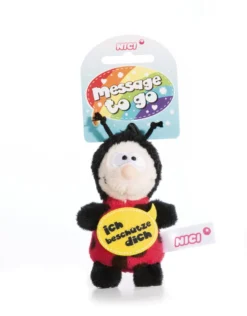 Nici 44863 Message To Go Loop 8cm Marienkäfer – Ich Beschütze Dich