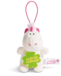 Nici 44985 Message To Go Loop 8cm Einhorn Theodor - GLÜCKSEINHORN -Nici 44985 01 HA Frei 1638x2048