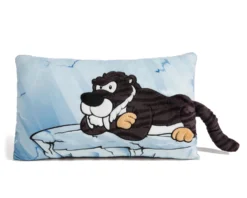 Nici 45318 Kissen Säbelzahntiger Rodriguez Rechteckig Ca 43x25cm Stone Age Plüsch