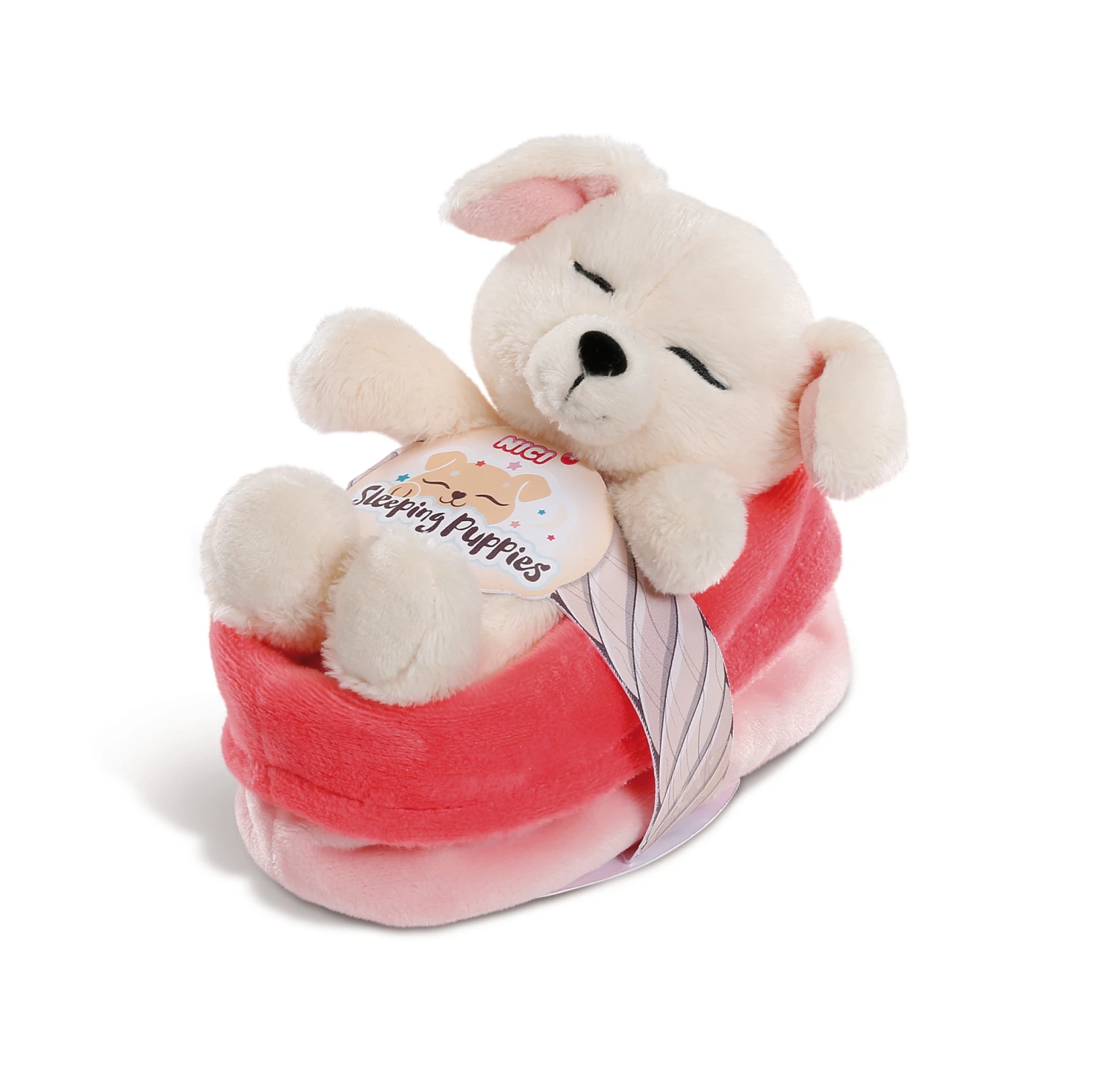 Nici 45370 Sleeping Puppies Schlafendes Hundebaby Im Körbchen 12cm Creme 1 Nici 45370 Sleeping Puppies Schlafendes Hundebaby Im Körbchen 12cm Creme