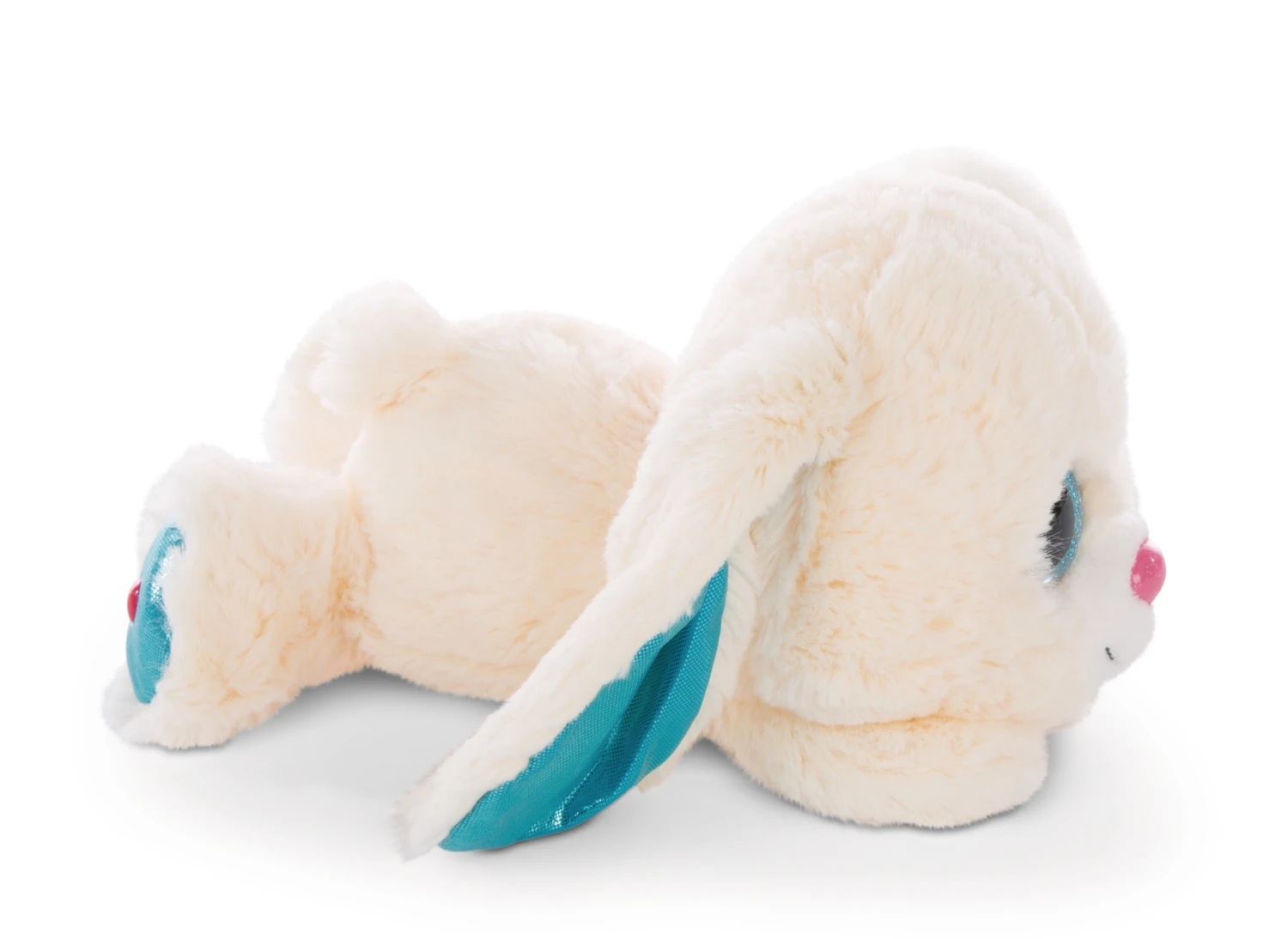 Nici 46925 Glubschis Cute Hase Wolli-Dot Liegend 25cm Plüsch Kuscheltier 2 Nici 46925 Glubschis Cute Hase Wolli-Dot Liegend 25cm Plüsch Kuscheltier – Bild 2