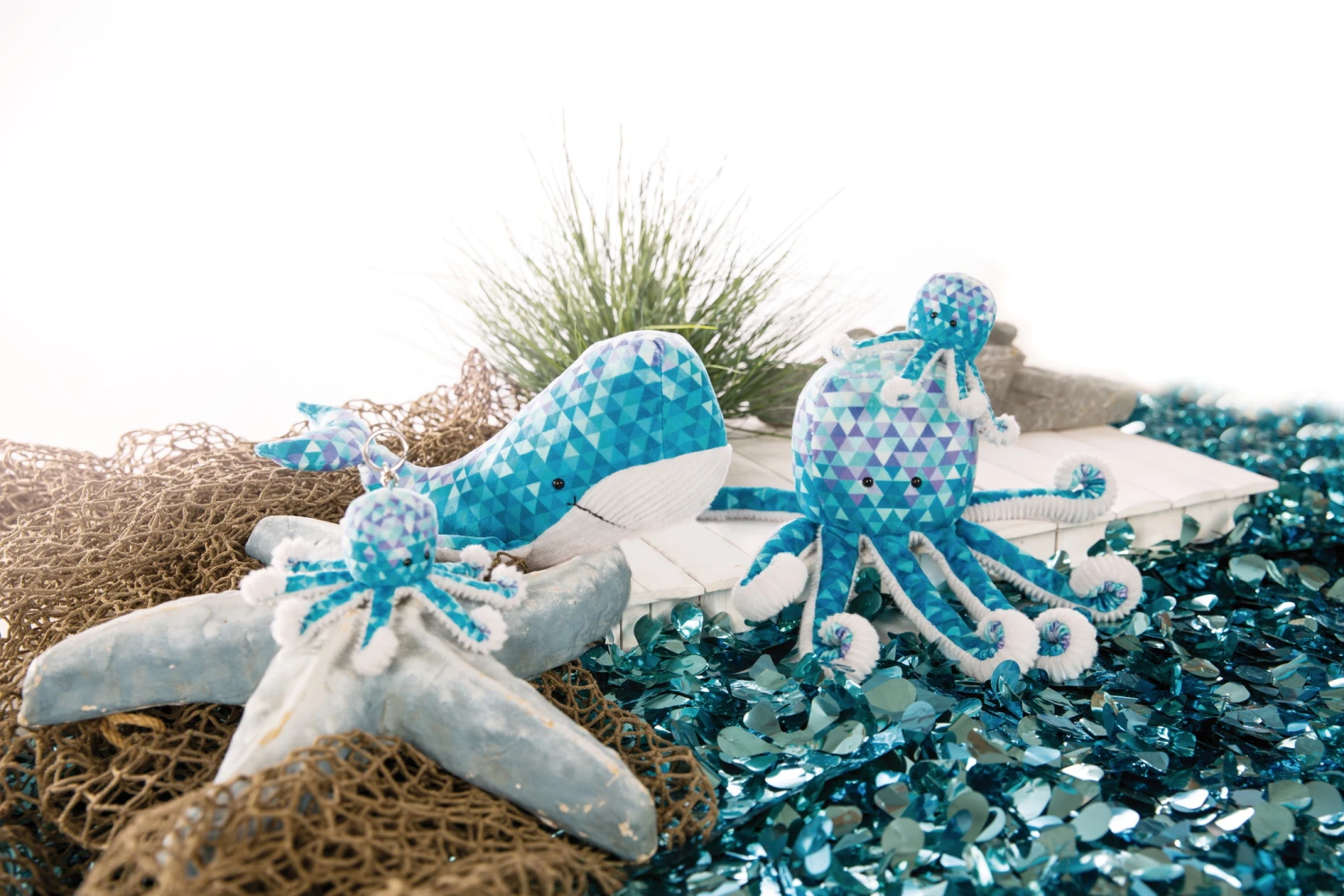 Nici 47434 Schlüsselanhänger Oktopus 10cm Atlantic Friends Plüsch Polygondruck 2 Nici 47434 Schlüsselanhänger Oktopus 10cm Atlantic Friends Plüsch Polygondruck – Bild 2