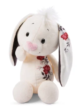 Nici 47476 Love Hase Forever In My Heart 35cm Romantisch Mit Blumendruck Plüsch