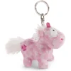 Nici 47630 Schlüsselanhänger Einhorn Pink Diamond 10cm Plüsch Glitzernd