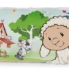 Nici 47800 Kissen Schaf Kuh Vogel Rechteckig 43x25cm Farm Friends Plüsch GREEN