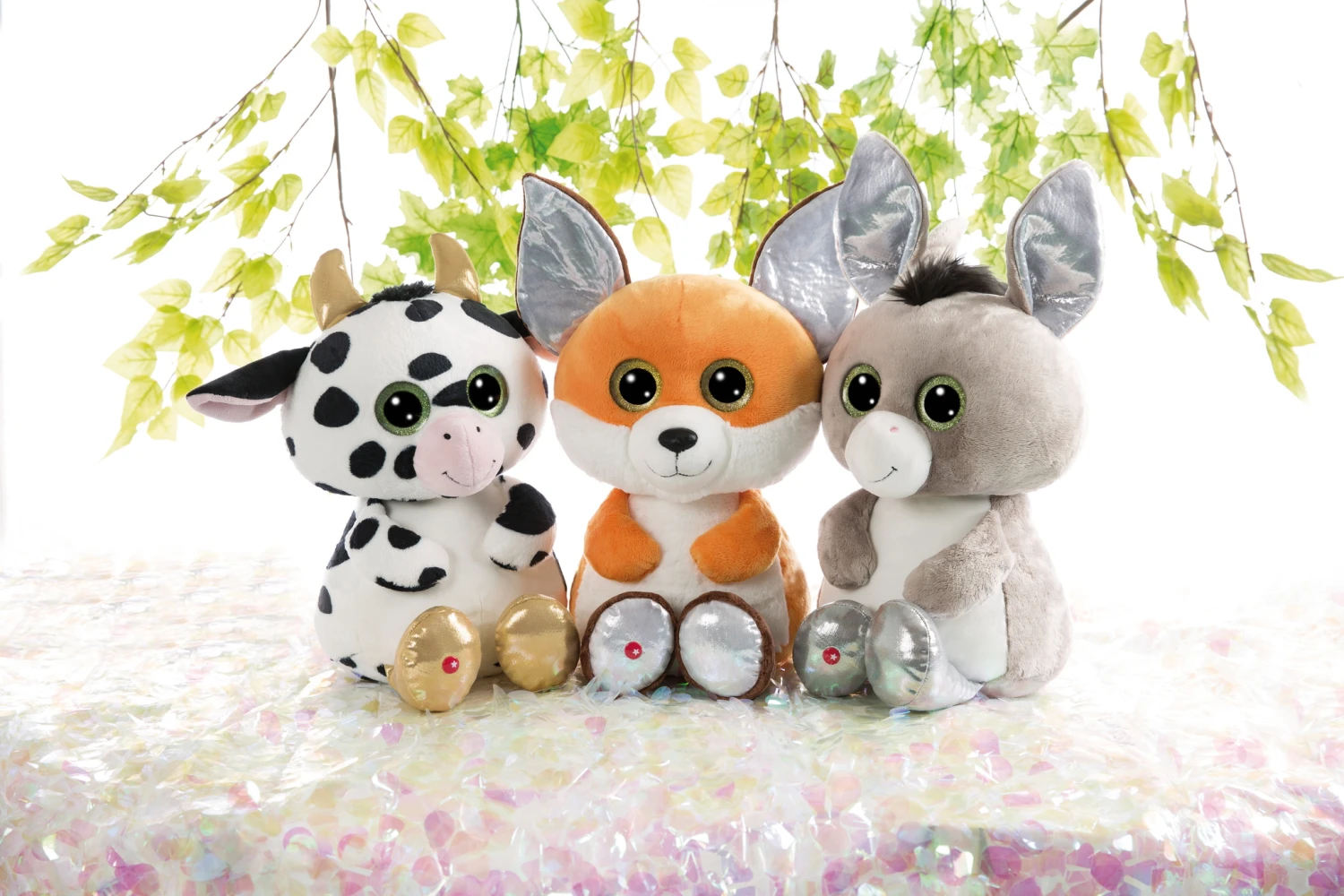 Nici 47826 Glubschis Farm Esel Donki 45cm Plüsch Kuscheltier Schlenker GREEN 5 Nici 47826 Glubschis Farm Esel Donki 45cm Plüsch Kuscheltier Schlenker GREEN – Bild 5