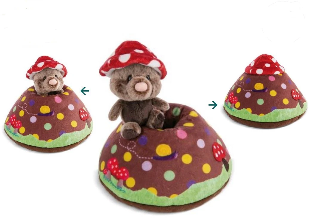 Nici 48210 Spielkissen Maulwurf & Erdhügel 23x19cm Forest Friends GREEN Plüsch 1 Nici 48210 Spielkissen Maulwurf & Erdhügel 23x19cm Forest Friends GREEN Plüsch