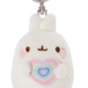Nici 48220 Schlüsselanhänger Molang Mit Regenbogenherz 8cm Plüsch Kawaii