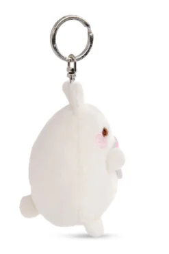 Nici 48220 Schlüsselanhänger Molang Mit Regenbogenherz 8cm Plüsch Kawaii -Nici 48220 03 ZA Frei