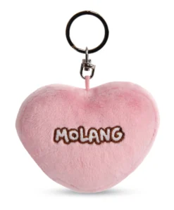 Nici 48222 Schlüsselanhänger Herzförmig PiuPiu Molang Regenbogen 8cm Kawaii -Nici 48222 04 ZA Frei
