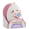 Nici 48224 Molang Mit Regenbogenherz 16cm Stretch-Plüsch Im Karton Kawaii