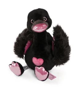 Nici 48273 Schwan Schwarz Ca 70cm Plüsch Kuscheltier Love Classics GREEN