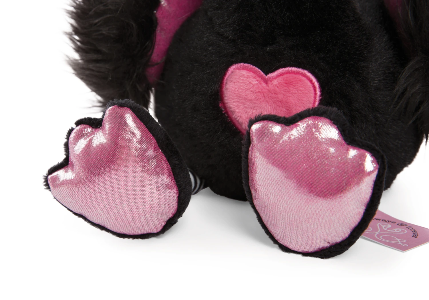 Nici 48267 Schwan Schwarz Ca 25cm Plüsch Kuscheltier Love Classics GREEN 2 Nici 48267 Schwan Schwarz Ca 25cm Plüsch Kuscheltier Love Classics GREEN – Bild 2