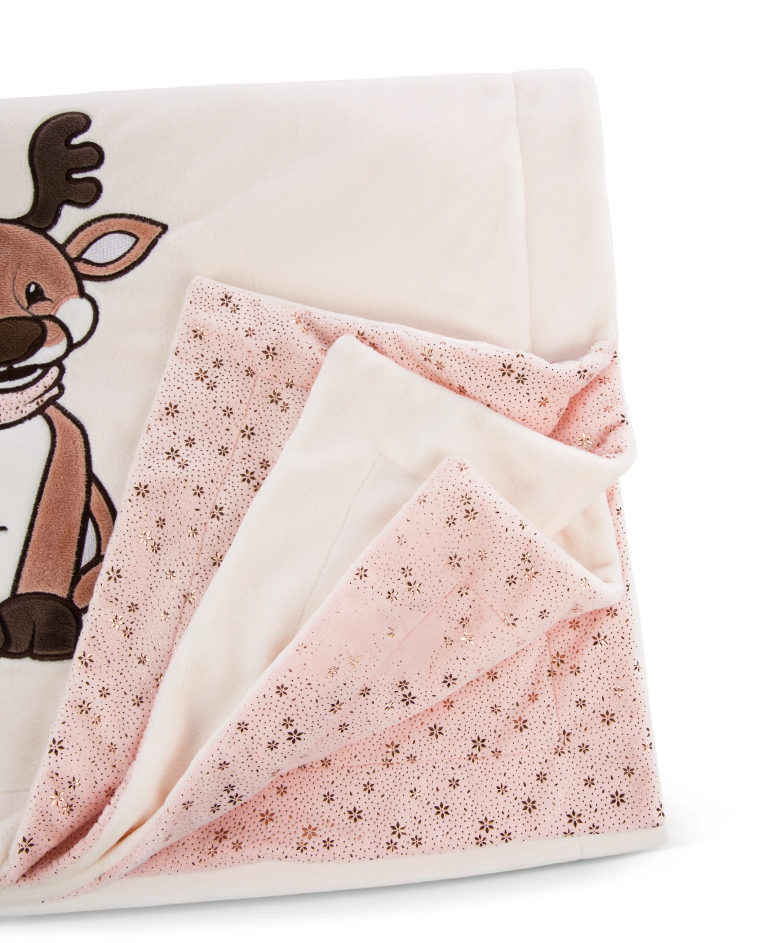 Nici 48335 Plüschdecke Rentier Jonte Ca. 140x175cm Winter Friends GREEN 4 Nici 48335 Plüschdecke Rentier Jonte Ca. 140x175cm Winter Friends GREEN – Bild 4