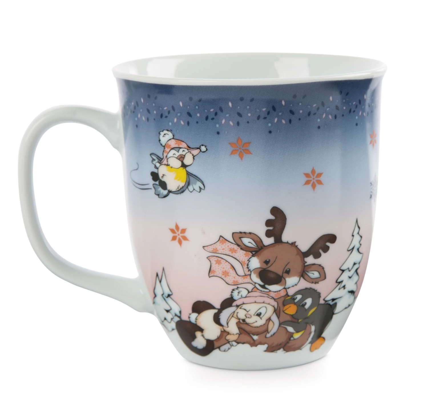 Nici 48366 Tasse Rentier Meise Hase Pinguin Porzellan Ca 410ml Winter Friends 1 Nici 48366 Tasse Rentier Meise Hase Pinguin Porzellan Ca 410ml Winter Friends