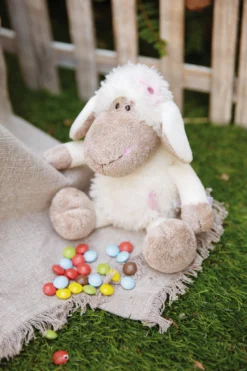 Nici 48533 Schaf Mit Blume Jolly Rosa Ca 25cm Schlenker Plüsch Kuscheltier -Nici 48533 13 Milieu 1365x2048