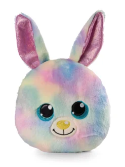 Nici 48583 Kissen GLUBSCHIS Hase Rainbow Candy 32x32cm Figürlich Plüsch