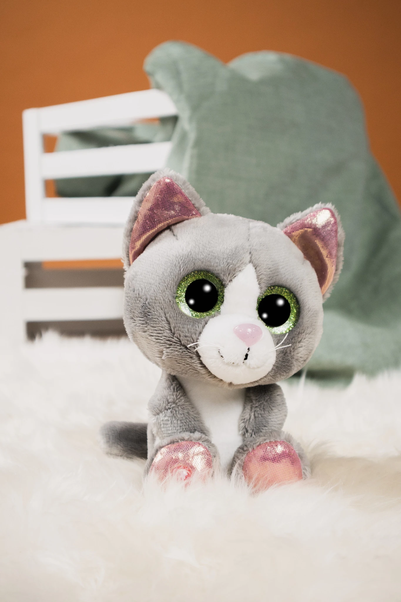 Nici 48697 GLUBSCHIS Katze Grau Felinja Ca 15cm Pet Edition GREEN Haustier 6 Nici 48697 GLUBSCHIS Katze Grau Felinja Ca 15cm Pet Edition GREEN Haustier – Bild 6