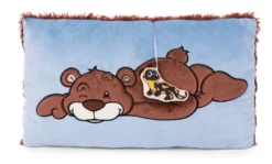 Nici 48788 Kissen Bär Malo Rechteckig 43x25cm Plüsch GREEN Classic Bear