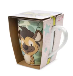 Nici 48869 Tasse Hyäne Helgi & Tenrek Terek 310ml Porzellan 10x8cm Wild Friends 6 Nici 48869 Tasse Hyäne Helgi & Tenrek Terek 310ml Porzellan 10x8cm Wild Friends -Nici 48869 01 HA Frei 1979x2048