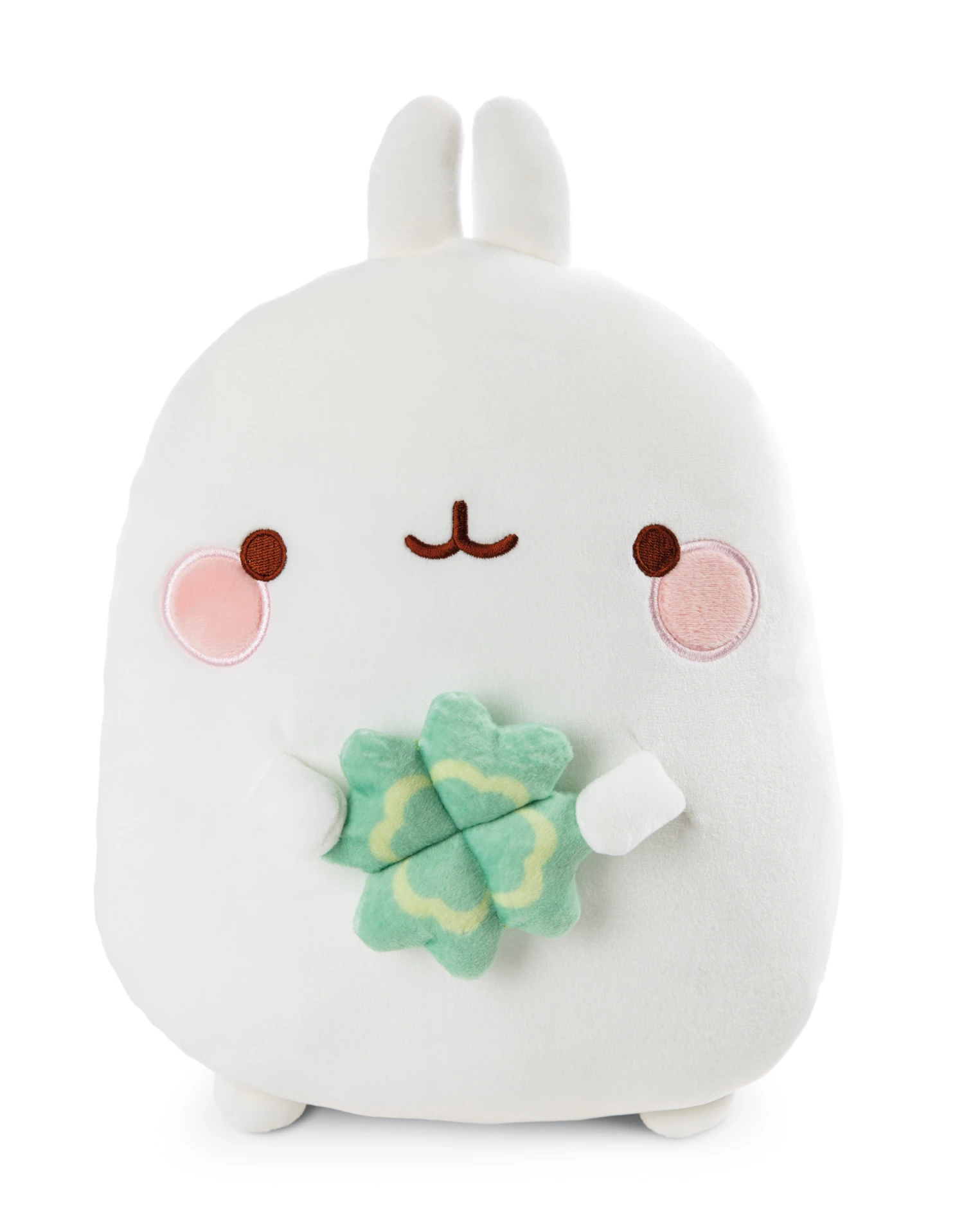 Nici 48879 Kissen MOLANG Hase Figürlich Mit Kleeblatt Ca 30x23cm Plüsch Kawaii 1 Nici 48879 Kissen MOLANG Hase Figürlich Mit Kleeblatt Ca 30x23cm Plüsch Kawaii