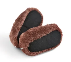 Nici 48934 Hausschuhe Eule Oscar Figürlich Größe 34-37 (M) Plüsch GREEN -Nici 48934 04 ZA weiss 2048x1763