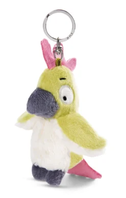 Nici 48951 Schlüsselanhänger Kakadu Jaya 10cm Plüsch Spring Summer GREEN