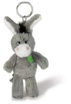 Nici 47868 Schlüsselanhänger Esel Mit Gesticktem Kleeblatt Plüsch Keyholder