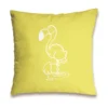 Nici 41943 Kissen Flamingo "RELAX" Baumwolle Bedruckt 37x37cm