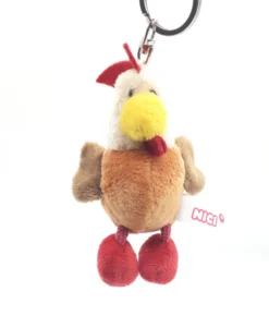 Nici 89143 Schlüsselanhänger Rooster Hahn Gockel Ca 10cm Plüsch Kuscheltier -Nici 89143 2 scaled