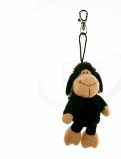 Nici 24651 Schlüsselanhänger Mit Karabiner Schwarzes Schaf Ca 12cm Schlenker